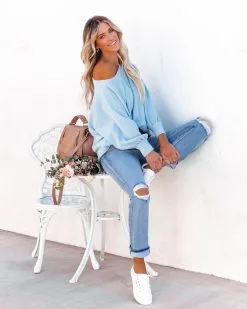 BUCK-001 Brison Cotton Blend French Terry Pullover - Blue - FINAL SALE 17 BUCK-001 Brison Cotton Blend French Terry Pullover - Blue - FINAL SALE -clothes Sales brisoncottonblendfrenchterrypulloverblue102