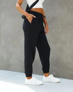 Bryant Pocketed Joggers - Black