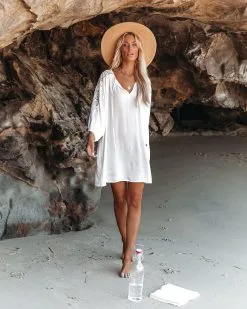 Calabasas Lace Cover-Up Dress - Off White - FINAL SALE 12 Calabasas Lace Cover-Up Dress - Off White - FINAL SALE -clothes Sales calabasaslacecoverupdressoffwhite4