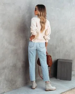 California Breeze Knit Pullover Sweater - Oatmeal - FINAL SALE -clothes Sales californiabreezeknitpulloversweateroatmeal41