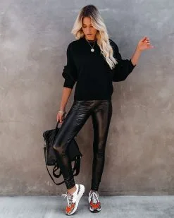 Campfire Knit Sweater - Black -clothes Sales campfireknitsweaterblack04