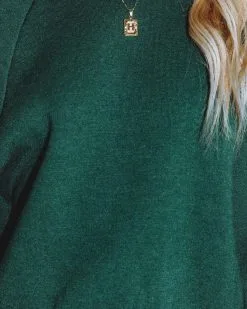 MOD -001 Campfire Knit Sweater - Hunter Green - FINAL SALE 14 MOD -001 Campfire Knit Sweater - Hunter Green - FINAL SALE -clothes Sales campfireknitsweaterhuntergreen13