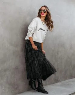 Champagne Campaign Sweatshirt - Beige - FINAL SALE -clothes Sales champagnecampaignsweatshirtbeige73