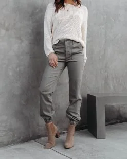 SNEA-001 Christopher Utility Pants - Olive - FINAL SALE -clothes Sales christopherutilitypantsolive100