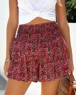 LUSH-001 Chula Floral Shorts - FINAL SALE