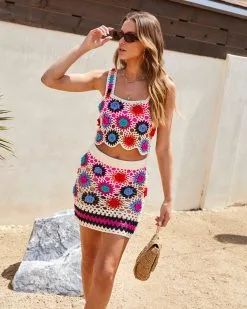 DREA-001 Desert Sands Crochet Knit Cover Up Mini Skirt - Cream 11 DREA-001 Desert Sands Crochet Knit Cover Up Mini Skirt - Cream -clothes Sales coachellaweekendcrochetcoverupcroptopandminiskirt261 922a2b3d 89da 412d 8e20 1df81fca027c