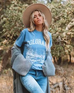 Colorado Rocky Mountains Cotton Tee