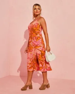 Dawn Floral Slit Midi Dress 12 Dawn Floral Slit Midi Dress -clothes Sales dawnfloralslitmididress1272