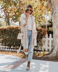 Dear Autumn Plaid Pocketed Cardigan - FINAL SALE