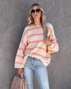 Equinox Striped Premium Sweater - FINAL SALE