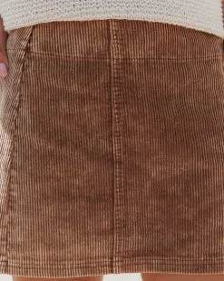 CHRY-001 Match Made Corduroy Mini Skirt - Tan - FINAL SALE 12 CHRY-001 Match Made Corduroy Mini Skirt - Tan - FINAL SALE -clothes Sales esmaecottonblendknitsweaterivoryandmaplecorduroyminiskirttan96