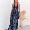 Esperanza Tiered Halter Maxi Dress - FINAL SALE