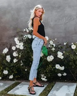 BLUE-001 Explorer Knit Tank Bodysuit - Black - FINAL SALE -clothes Sales explorerknittankbodysuitblack23