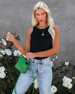 BLUE-001 Explorer Knit Tank Bodysuit - Black - FINAL SALE -clothes Sales explorerknittankbodysuitblack75