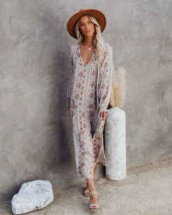 Firenze Printed Boho Maxi Dress - Baby Blue - FINAL SALE 19 Firenze Printed Boho Maxi Dress - Baby Blue - FINAL SALE -clothes Sales firenzeprintedbohomaxidress15