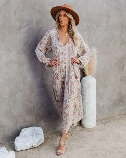 Firenze Printed Boho Maxi Dress - Baby Blue - FINAL SALE 20 Firenze Printed Boho Maxi Dress - Baby Blue - FINAL SALE -clothes Sales firenzeprintedbohomaxidress16