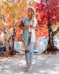 Garwood Colorblock Corduroy Shacket - FINAL SALE -clothes Sales garwoodcolorblockcorduroyshacket4