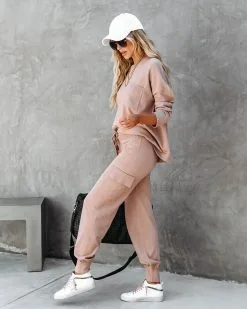 LUMI-001 Glamping Babe Lightweight Knit Cargo Joggers - Mocha - FINAL SALE 16 LUMI-001 Glamping Babe Lightweight Knit Cargo Joggers - Mocha - FINAL SALE -clothes Sales glampingbabelightweightknitsweaterandcargojoggersmocha73 cdaaf17a e8b9 4dd5 994d ae954d7aee8e