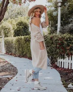 Glorious Pocketed Fuzzy Knit Cardigan - Taupe - FINAL SALE 13 Glorious Pocketed Fuzzy Knit Cardigan - Taupe - FINAL SALE -clothes Sales gloriouspocketedfuzzyknitcardigantaupe58