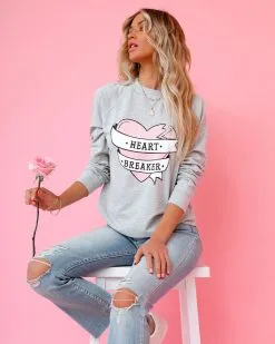 Heartbreaker Cotton Blend Raglan Pullover - FINAL SALE -clothes Sales heartbreakercottonblendraglanpullover26