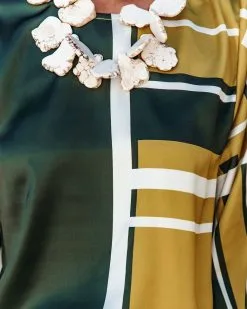 Idra Printed Satin Blouse - FINAL SALE -clothes Sales idraprintedsatinblouse25