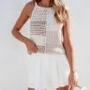 ENTR-001 Kent Knit Tank Top - Taupe