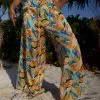 ACOA-001 Caicos Coast Printed Wide Leg Pants