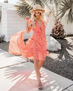 Kissed By The Sun High Low Pocketed Tie Maxi Dress - FINAL SALE -clothes Sales kissedbythesunhighlowpocketedmaxidress18