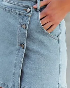 FATE-001 Legacy Denim Wrap Skort - FINAL SALE 12 FATE-001 Legacy Denim Wrap Skort - FINAL SALE -clothes Sales legacydenimwrapskort2091