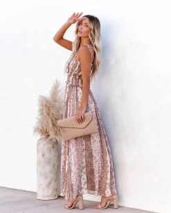 Lilyanne Floral Smocked Tie Strap Maxi Dress - Blush Multi - LAST CHANCE 11 Lilyanne Floral Smocked Tie Strap Maxi Dress - Blush Multi - LAST CHANCE -clothes Sales lilyannafloralsmockedtiestrapmaxidressblushmulti35