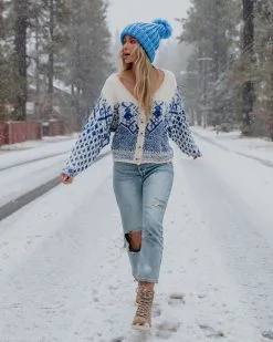 Little Dreamer Button Front Knit Cardigan - Blue - FINAL SALE -clothes Sales littledreamerbuttonfrontknitcardiganblue17