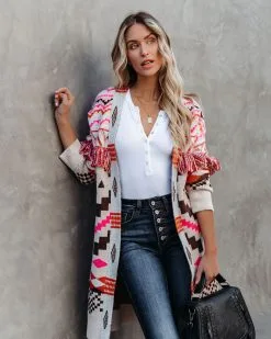 Loving Life Fringe Knit Cardigan - FINAL SALE -clothes Sales lovinglifefringeknitcardigan25