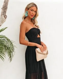 Mademoiselle Bella Tulle Maxi Dress - Black - FINAL SALE 17 Mademoiselle Bella Tulle Maxi Dress - Black - FINAL SALE -clothes Sales mademoisellebellatullemaxidressblack115