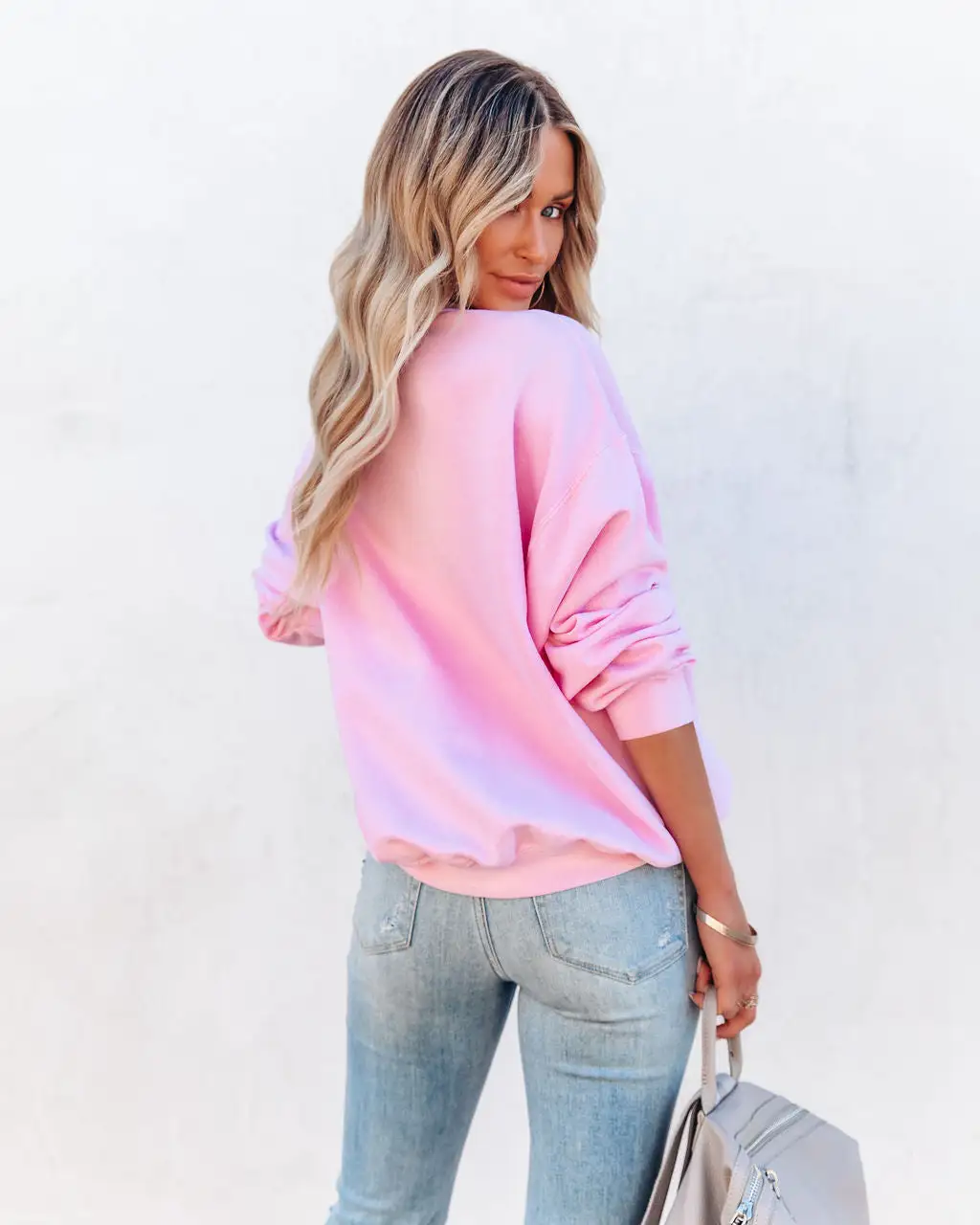 Malibu Tennis Cotton Blend Sweatshirt - FINAL SALE 2 Malibu Tennis Cotton Blend Sweatshirt - FINAL SALE - Image 2