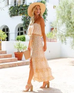 Melody Strapless Ruffle Maxi Dress - FINAL SALE -clothes Sales melodystraplessrufflemaxidress12