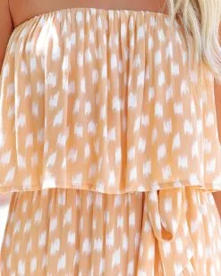 Melody Strapless Ruffle Maxi Dress - FINAL SALE -clothes Sales melodystraplessrufflemaxidress23