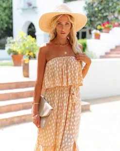 Melody Strapless Ruffle Maxi Dress - FINAL SALE -clothes Sales melodystraplessrufflemaxidress39