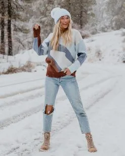 Mountain Breeze Knit Sweater - Blue Combo - FINAL SALE -clothes Sales mountainbreezeknitswetaerbluecombo4