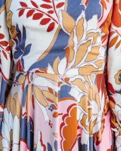 OLIV-001 Never Too Much Printed Open Back Maxi Dress - FINAL SALE -clothes Sales nevertoomuchprintedopenbackmaxidress19