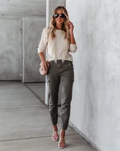 Nigel Fringe Knit Sweater - Ivory - FINAL SALE 15 Nigel Fringe Knit Sweater - Ivory - FINAL SALE -clothes Sales nigelfringeknitsweaterivory4