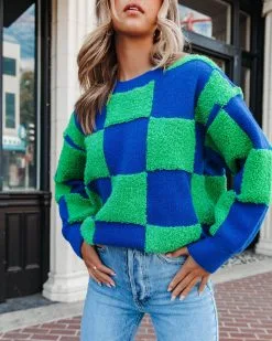Not Like It Seems Textured Knit Pullover Sweater - FINAL SALE