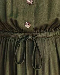 Perth Cotton Pocketed Button Down Utility Dress - FINAL SALE -clothes Sales perthcottonpocketedbuttondownutilitydress123 8