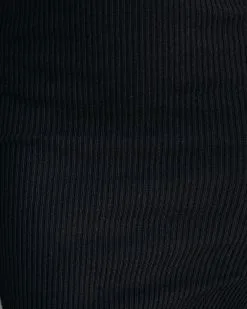 Priscilla Ribbed Knit Bodycon Dress - Black -clothes Sales priscillaribbedknitbodycondressblack58