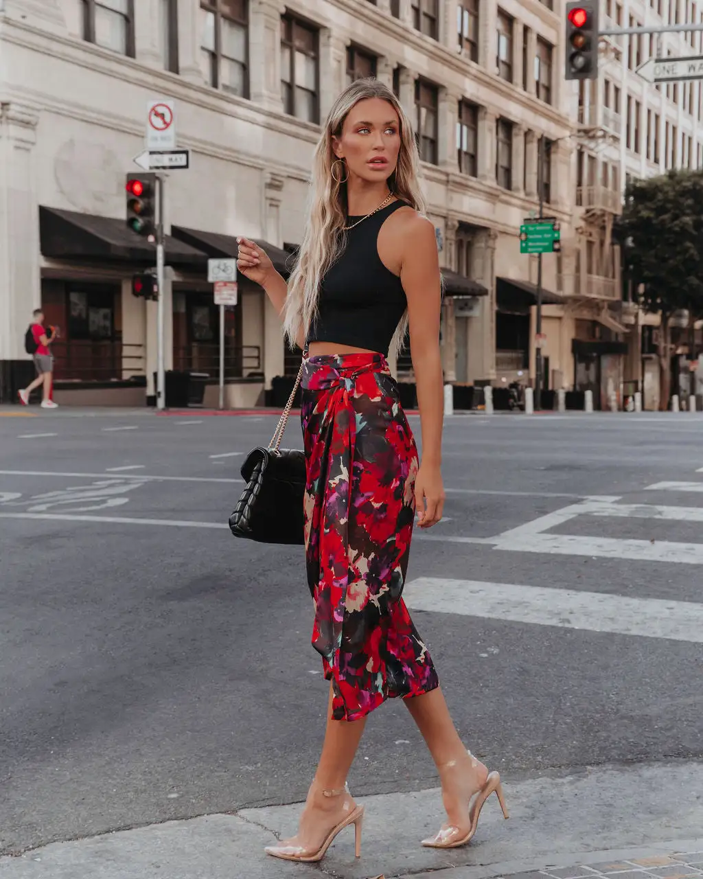 TYCH-001 Rayne Floral Wrap Midi Skirt - FINAL SALE 8 TYCH-001 Rayne Floral Wrap Midi Skirt - FINAL SALE - Image 8