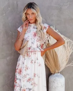 Read My Tulips Smocked Ruffle Maxi Dress - LAST CHANCE 16 Read My Tulips Smocked Ruffle Maxi Dress - LAST CHANCE -clothes Sales readmytulipssmockedrufflemaxidress41