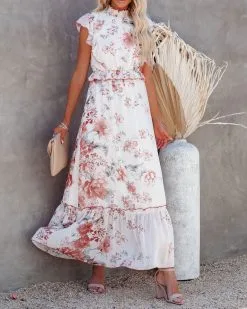 Read My Tulips Smocked Ruffle Maxi Dress - LAST CHANCE 15 Read My Tulips Smocked Ruffle Maxi Dress - LAST CHANCE -clothes Sales readmytulipssmockedrufflemaxidress45