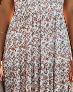 DRES-001 Roses Galore Midi Dress - FINAL SALE -clothes Sales rosesgaloremididress137