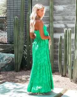 San Felipe Halter Maxi Dress - Kelly Green - FINAL SALE -clothes Sales sanfelipehaltermaxidresskellygreen16