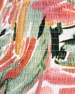 LUXX-001 Sea La Vie Smocked Tiered Maxi Skirt - FINAL SALE -clothes Sales sealaviesmockedcroptopandmaxiskirt33