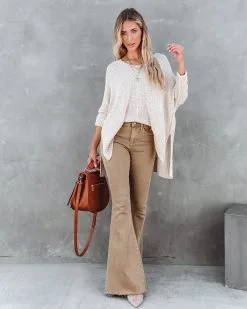 Sienna Oversized Knit Sweater - Natural - FINAL SALE -clothes Sales siennaoversizedknitsweaternatural41